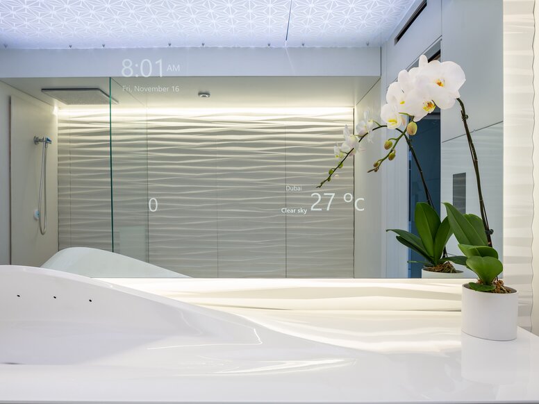 Futurehouse in Dubai Badkamer